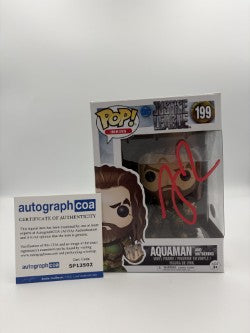 Aquaman And Motherbox - #199 - Funko Pop! - Heroes - DC - Justice League - Signed by Zack Snyder - Certified Autographcoa