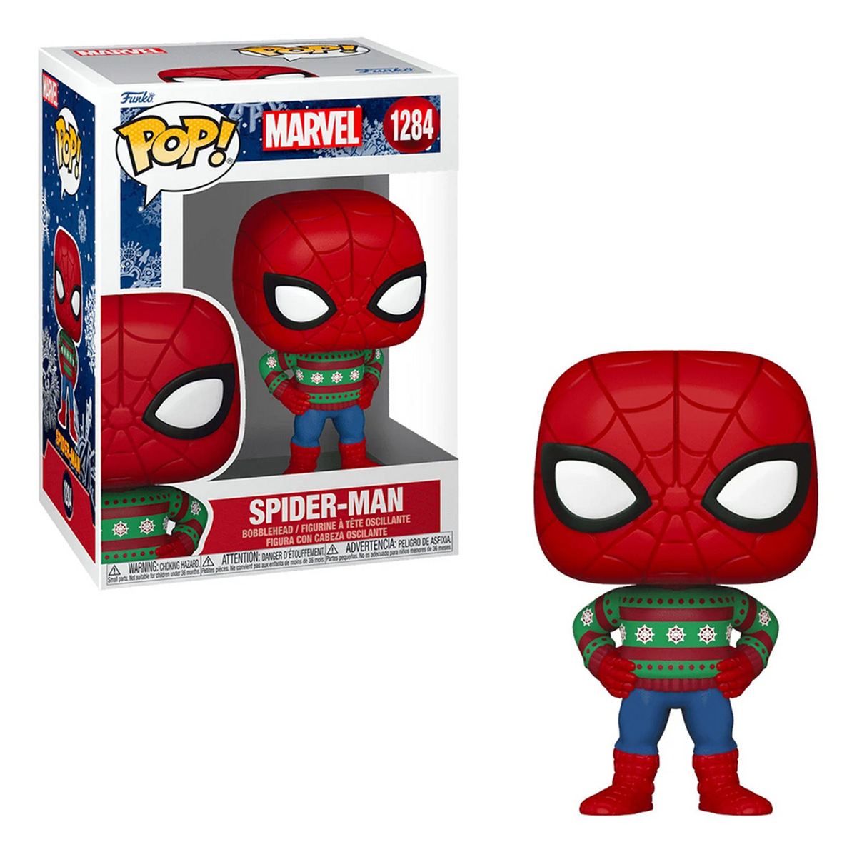 Marvel Spider-Man Holiday (Sweater) - #1284 - Funko POP!