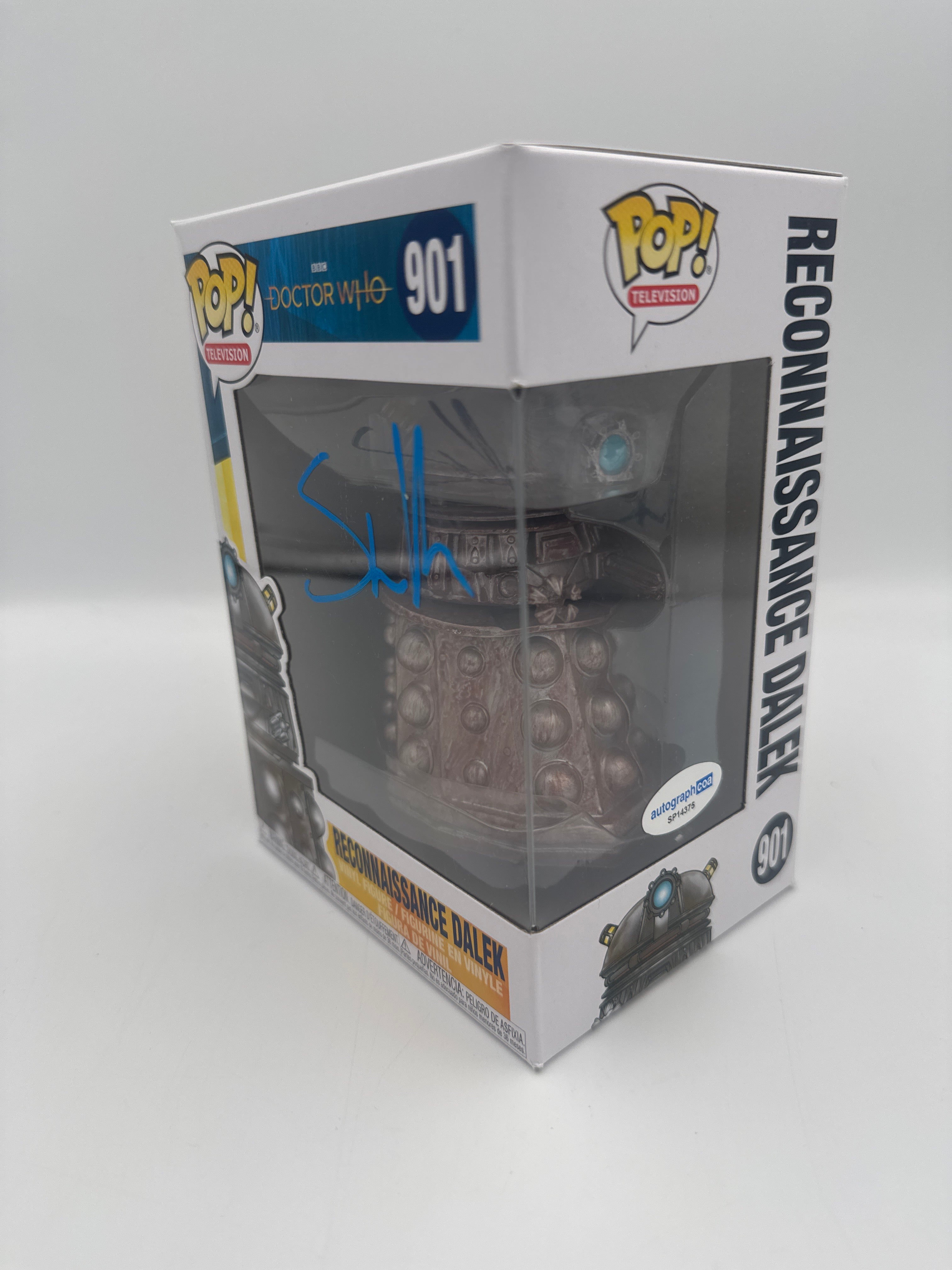 Reconnaissance Dalek  - #901 - Funko Pop! - Television - BBC Dr Who -Signed By Steven Moffat - Certified by Autographcoa