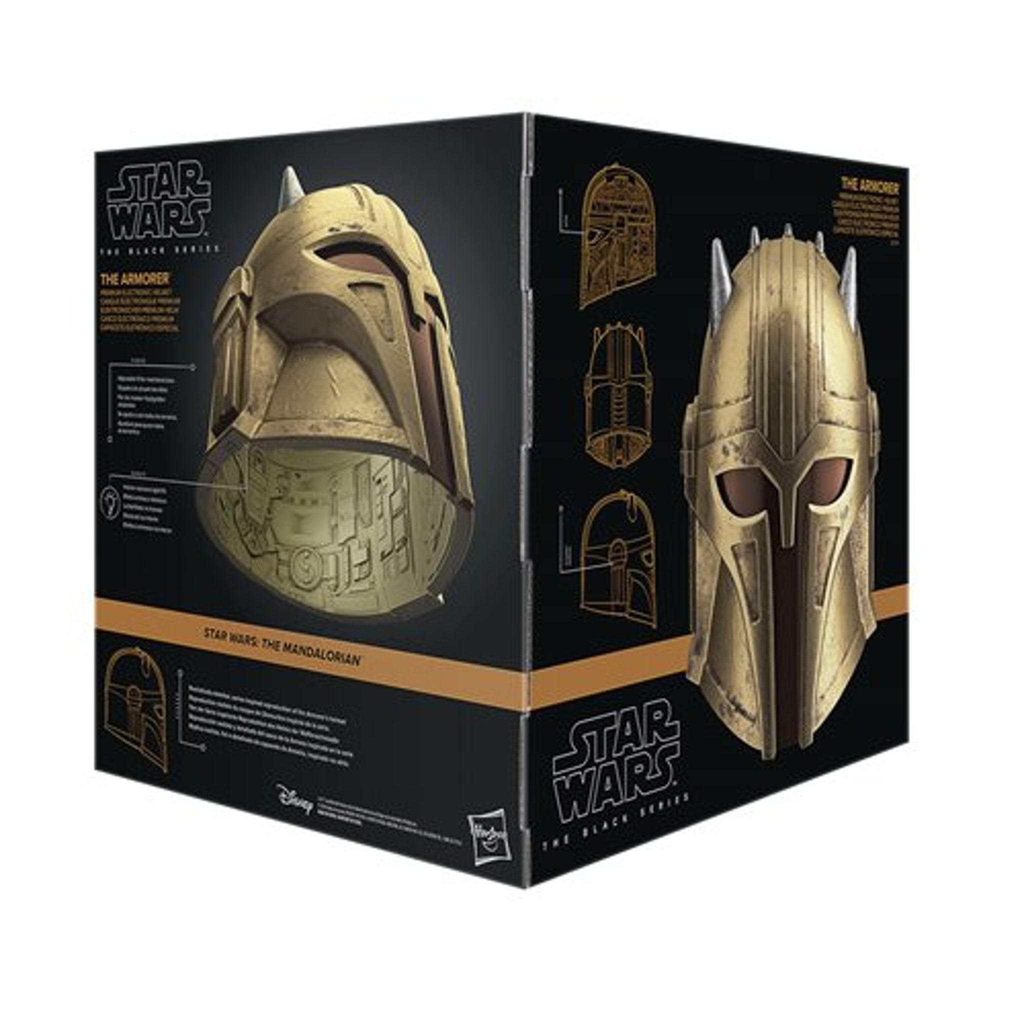 Star Wars The Black Series The Armorer Premium Electronic Helmet -