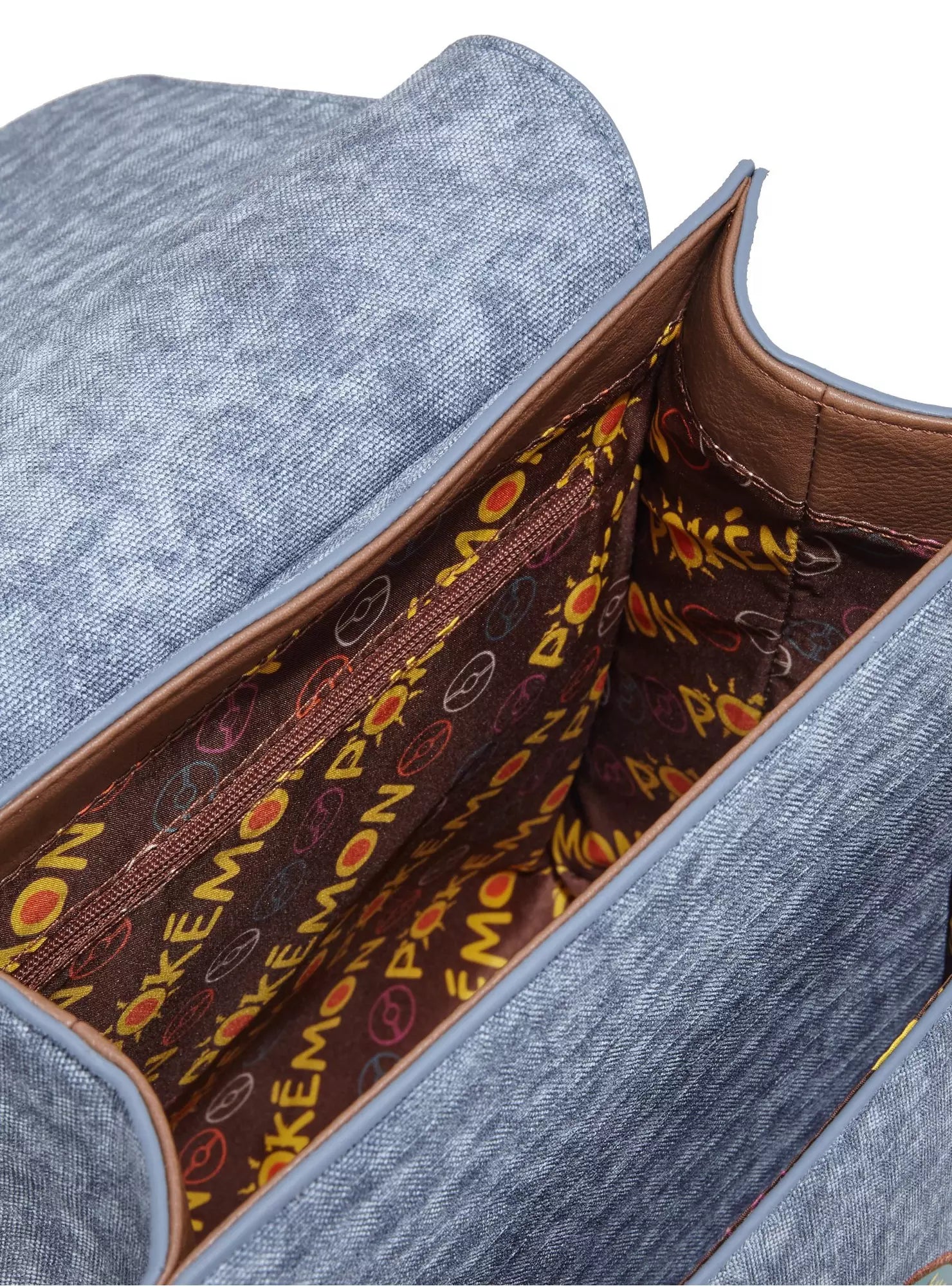 Pokémon Patches Denim Mini Backpack - BoxLunch Exclusive - Loungefly