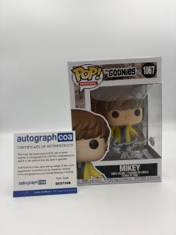 Mikey - #1067 - Funko Pop! - Movies - The Goonies - Signed by Sean Astin - Certified Autographcoa
