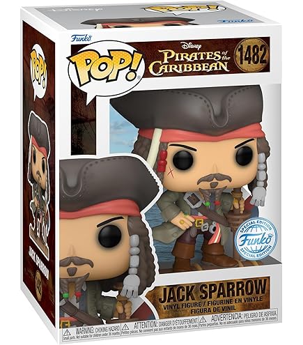 Disney: Jack Sparrow - # 1482- Funko POP!