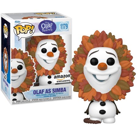 Olaf As Simba Exclusive - #1179 - Amazon Exclusive - Disney - Funko Pop!