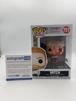 Mitch - #757 - Funko Pop! -Modern Family - Signed by Jesse Tyler Ferguson - Certified By Autographcoa