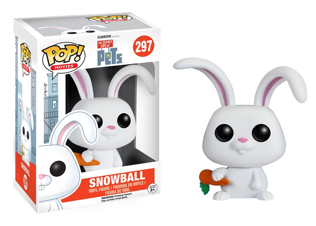 Pop! Vinyl Snowball - #297 - Funko POP! The Secret Life Of Pets