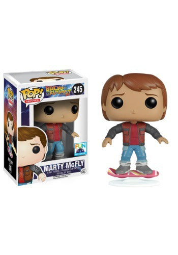 Marty McFly On Hoverboard Exclusive - #245 - Funko Pop! - Fun Exclusive - Back To The Future 2