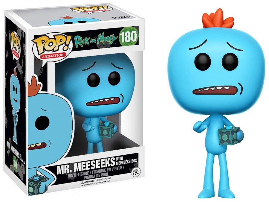 Mr. Meeseeks With Box - #180 - Funko POP! barnes and noble excslusive