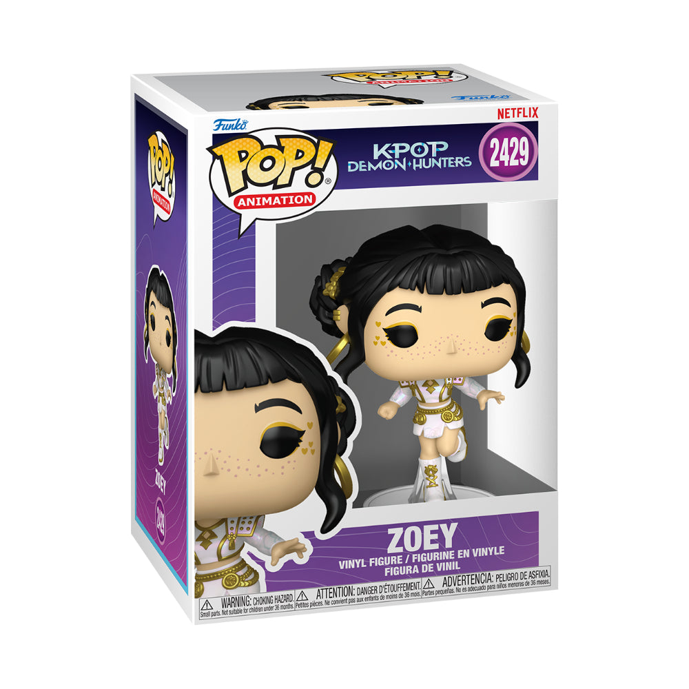 Funko POP! Animation: Netflix -#2429 - KPOP Demon Hunters - Zoey E