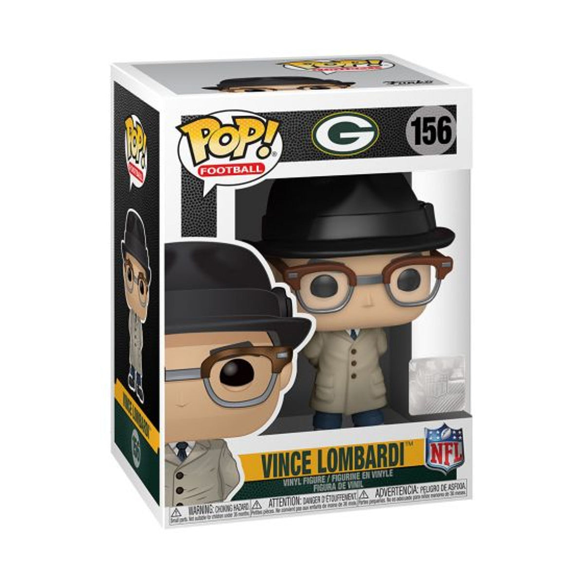 NFL Legends Vince Lombardi  - #156 - Funko POP!
