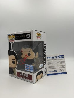 Lucifer - #1590 - Lucifer   - Signed By Tom Ellis  - Autographcoa Certified Funko Pop!