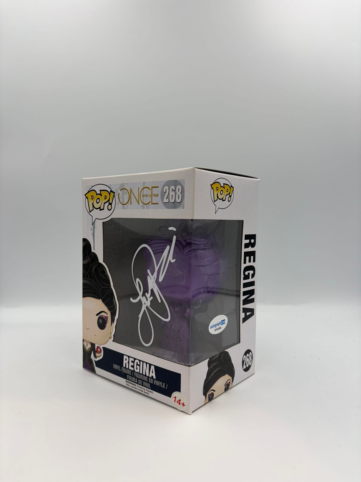 Regina - #268 - Funko Pop! -Once Upon A Time - Signed by Lana Parrilla - Certified Pop!