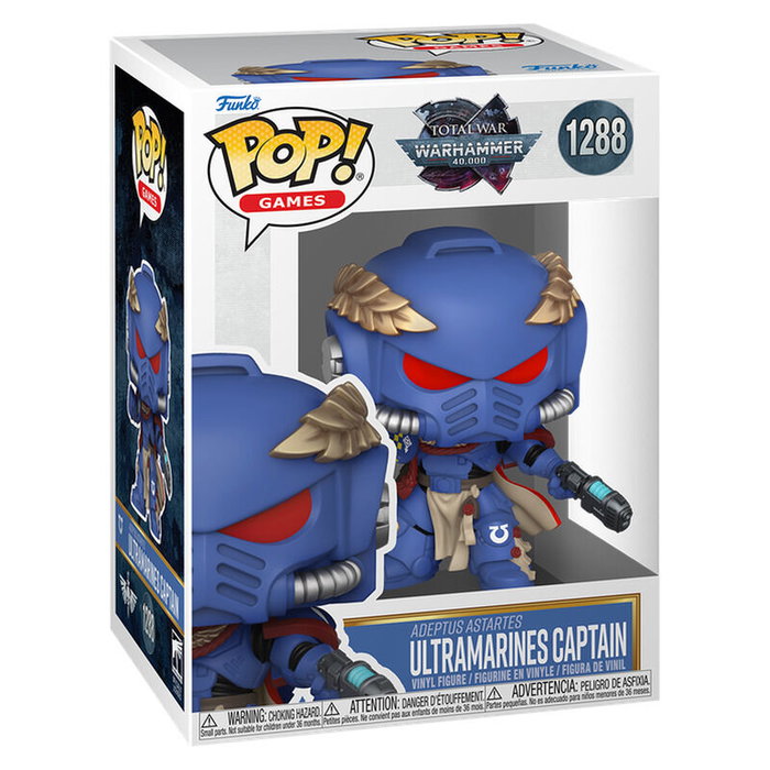 Funko POP Games: Total War: Warhammer Ultramarines Captain #1288