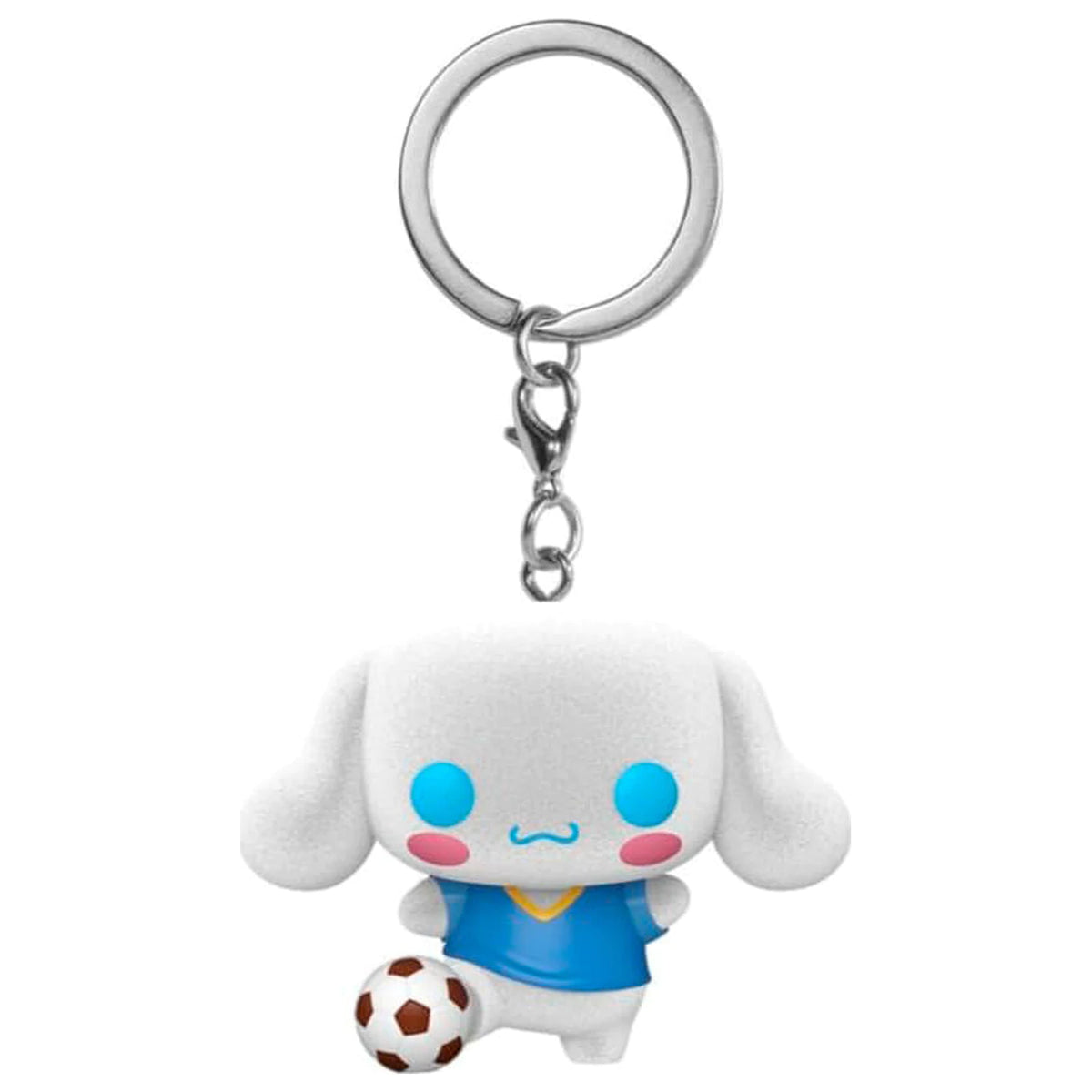 Sanrio Cinnamoroll Keychain With Soccer Ball