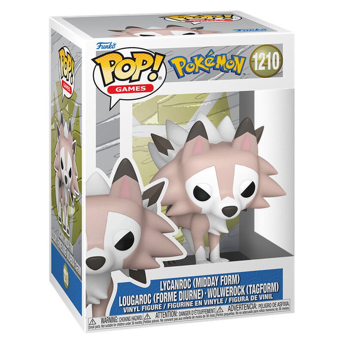 Pokemon Lycanroc (MIdday form) - #1210 - Funko POP!