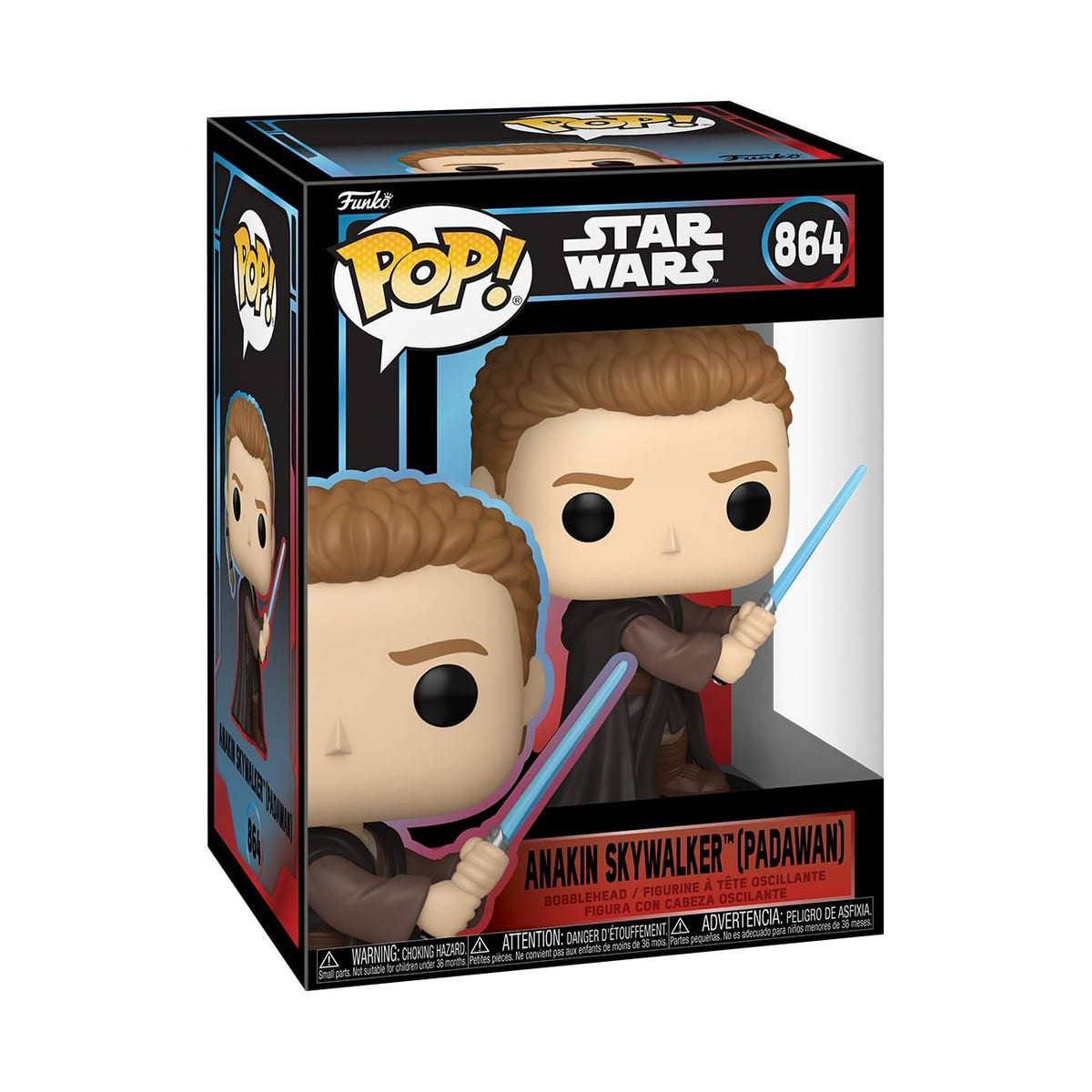 Star Wars Anakin Skywalker Wielding His Lightsaber - #864 - Funko POP!
