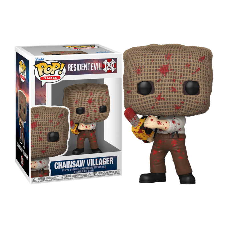 Games Resident Evil Chainsaw Villager - #1292 - Funko POP!