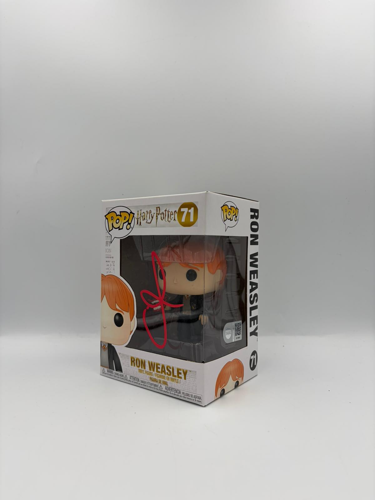 Ron Weasley - #71 - Harry Potter - Signed By Rupert Grint - SWAU Certified Funko Pop!