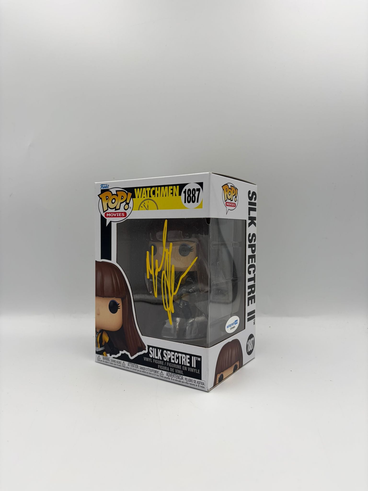 Silk Spectre II - #1887 - Watchmen - Signed By Malin Akerman - Autographcoa Certified Funko Pop!