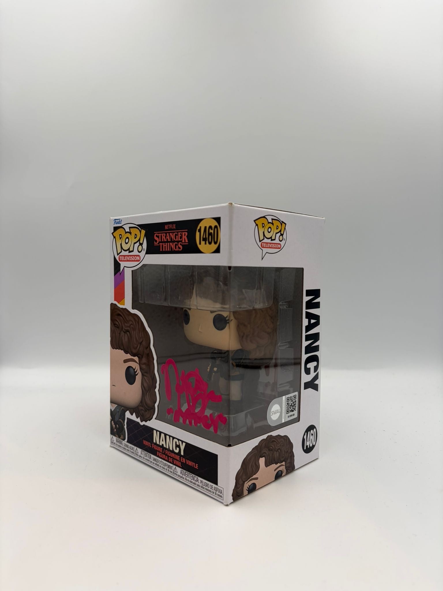 Nancy - #1460 - Funko Pop! - Netflix - Stranger Things - Signed By Natalie Dyer - Certified Pop