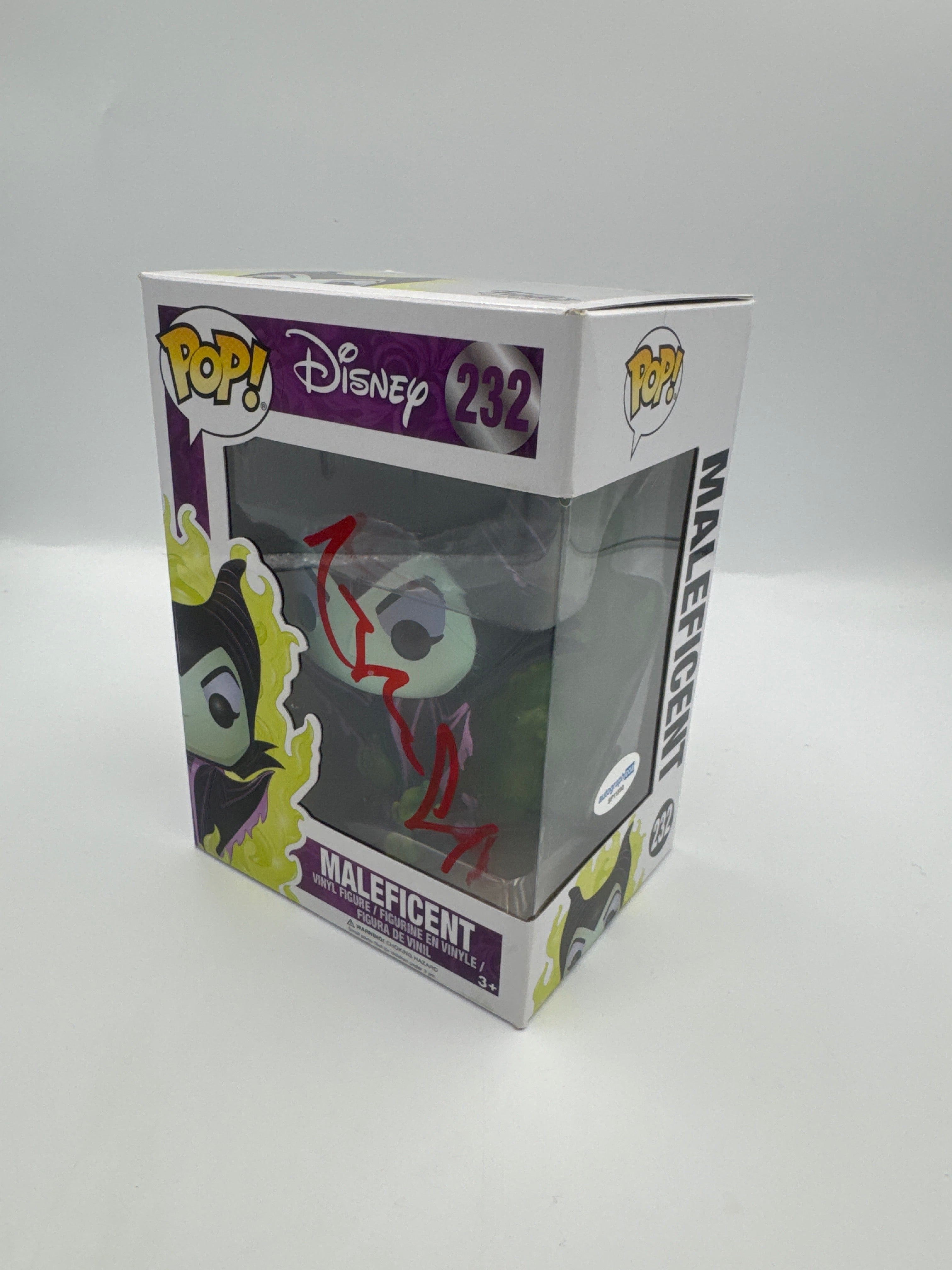 Maleficent - #232 - Funko Pop! - Disney - Signed By Angelina Jolie