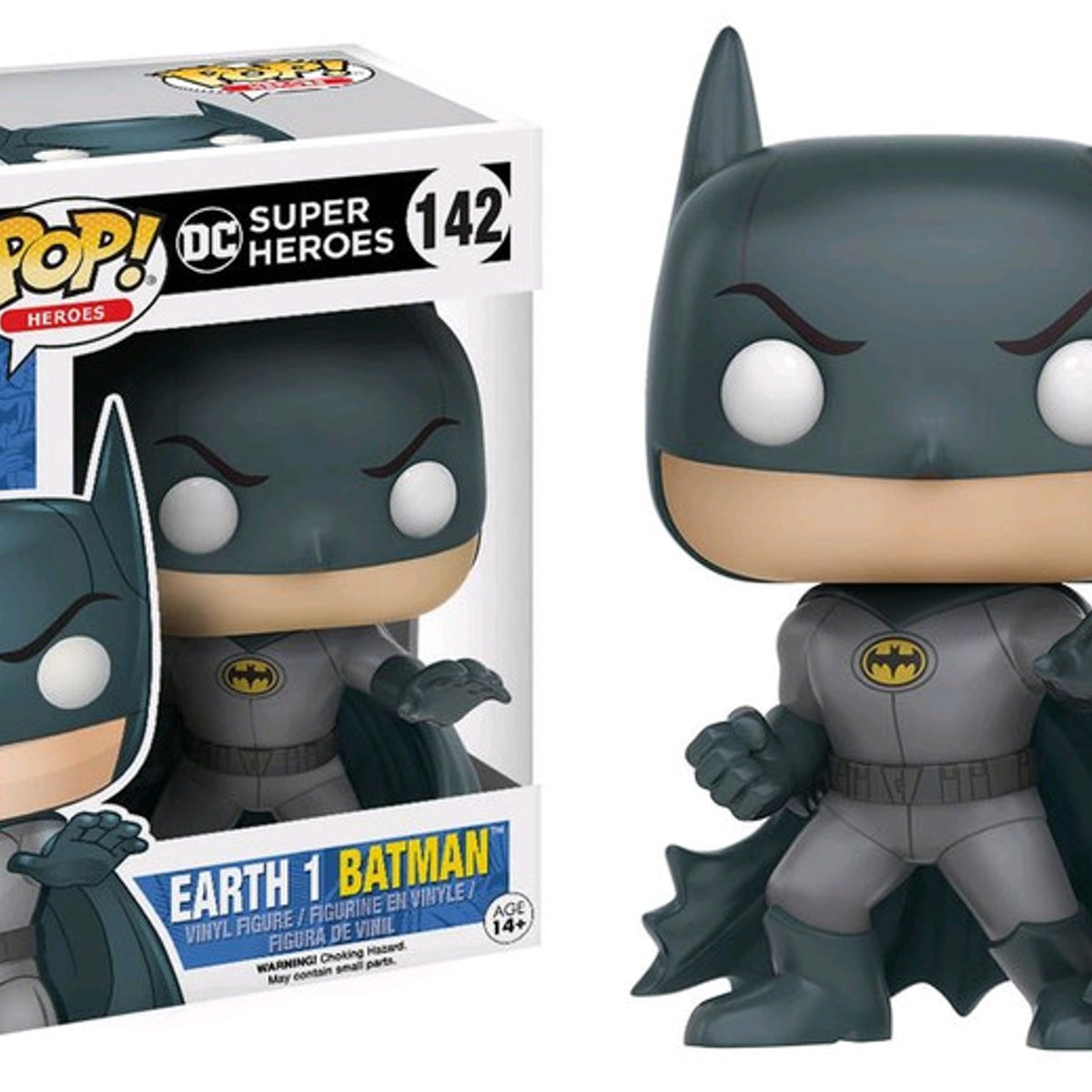 DC: Super Heroes - Earth 1 Batman - #142 - Funko POP!
