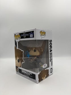 Sora with Ultima Weapon - #620 - Funko Pop! -  Disney - Kingdom Hearts -  Signed By Haley Joel Osment  - Certified by PSA