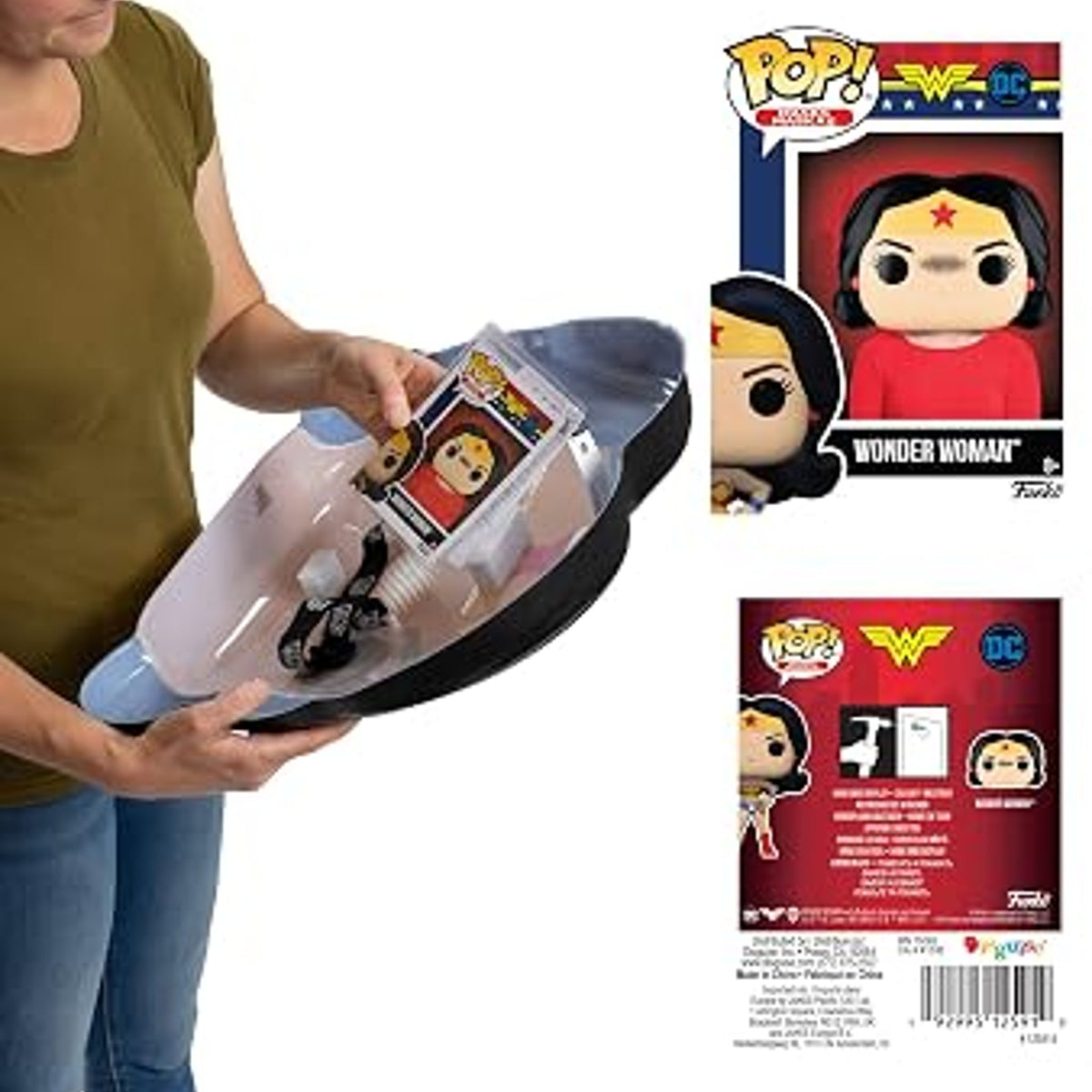 Wonder Woman Adult Half Mask - Funko POP! One-Size