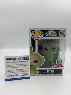 Dipsy - #745 - Funko Pop! - Teletubbies - Television - Signed By Rolf Saxon - Certified Autographcoa