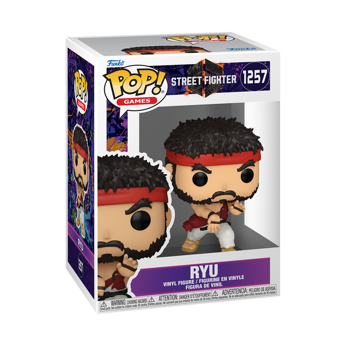Street Fighter Ryu - #1257- Funko POP!