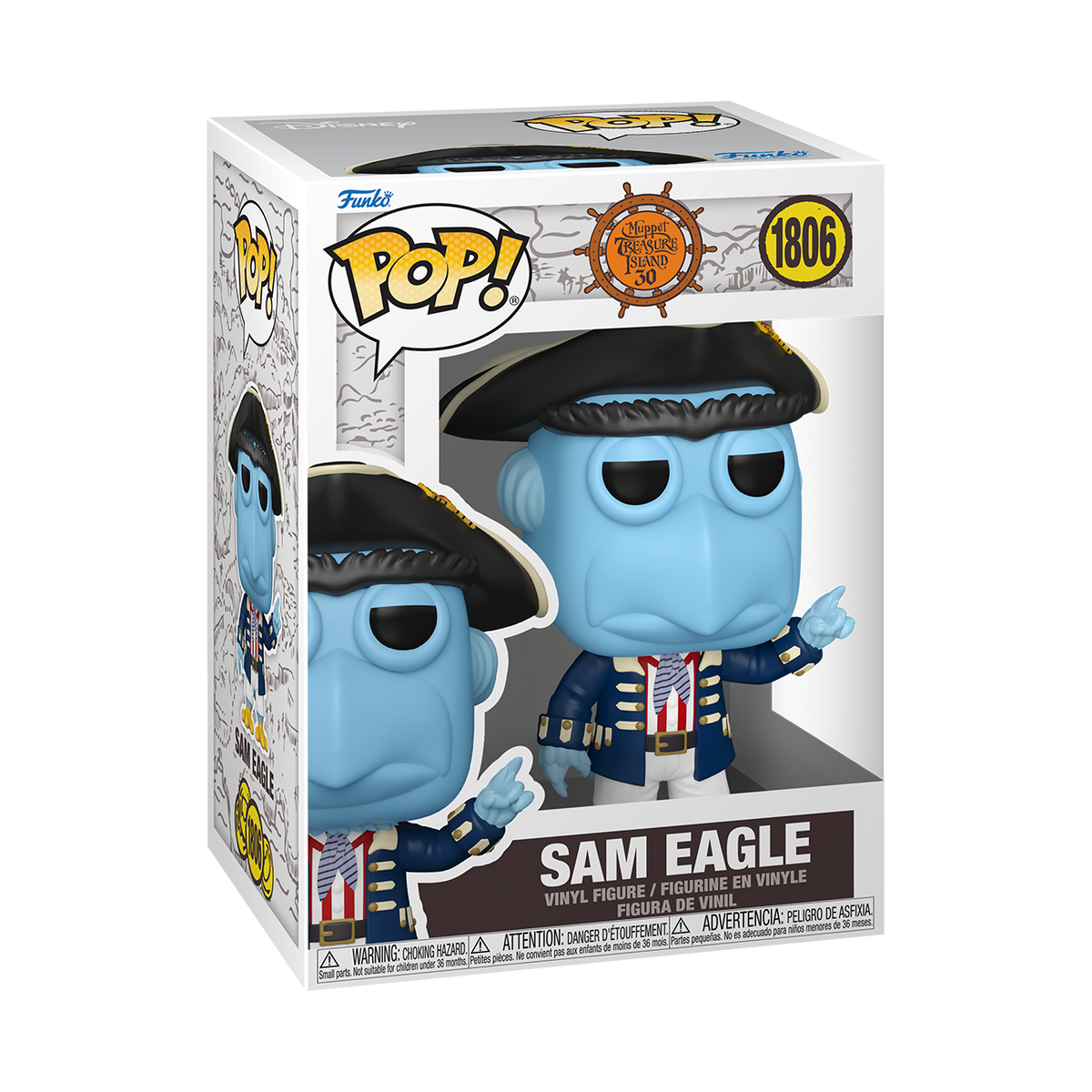 Sam Eagle - #1806 - Funko POP! Movies Figure