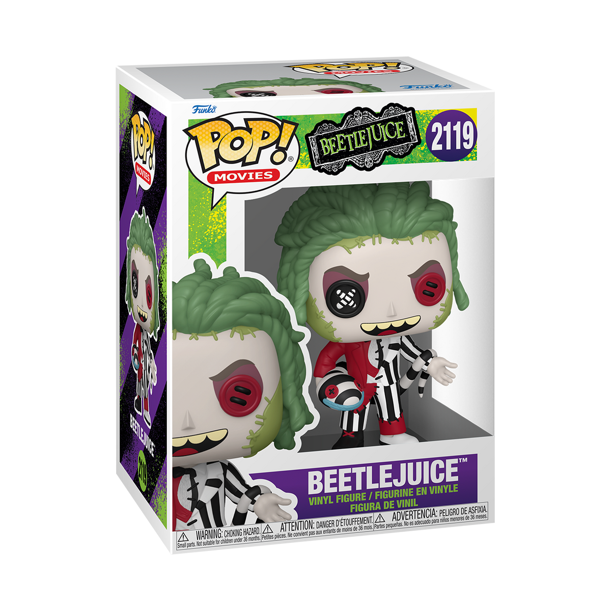 Beetlejuice Patchwork - #2119 - Funko POP!