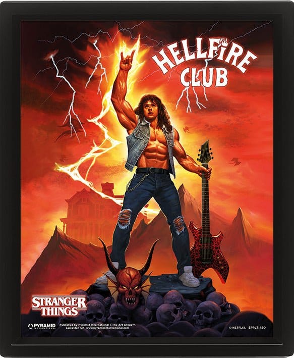 Pyramid International Stranger Things 4 Hellfire Club Poster