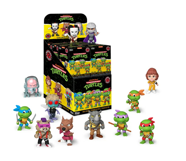 Teenage Mutant Ninja Turtles Mystery Mini Vinyl Figures - Funko Pop! Mystery Version
