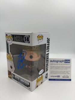 Joffrey Baratheon - #14 - Funko Pop! - Game Of Thrones - Signed By Jack Gleeson  - Certified By Autographcoa
