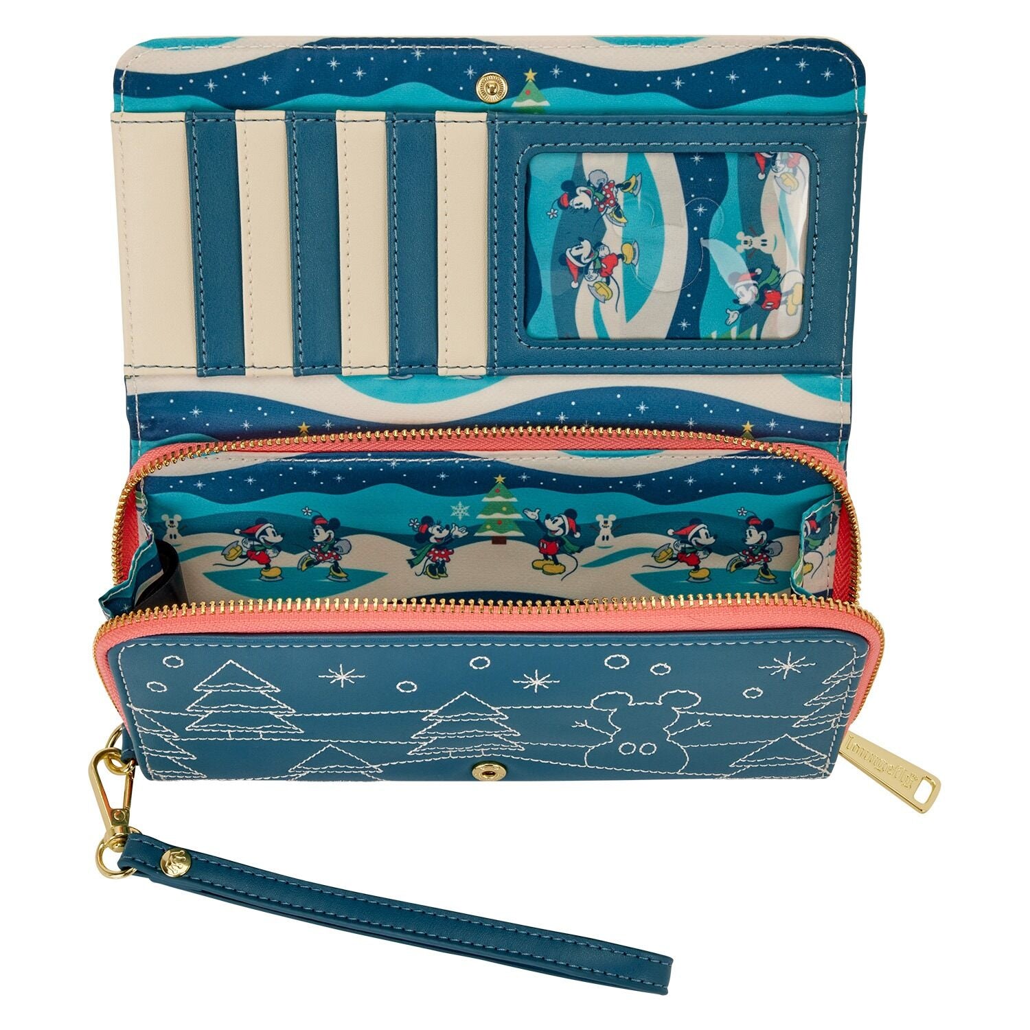 Disney Mickey and Minnie Holiday Flap Wallet – Loungefly - 17th October