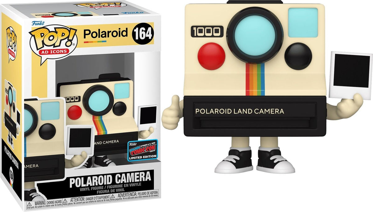 2022 Convention Sticker Exclusive - #164 - Funko POP! Polaroid Camera