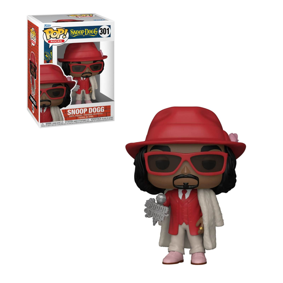 Snoop Dogg Wearing Fur Coat - # 301- Funko POP!
