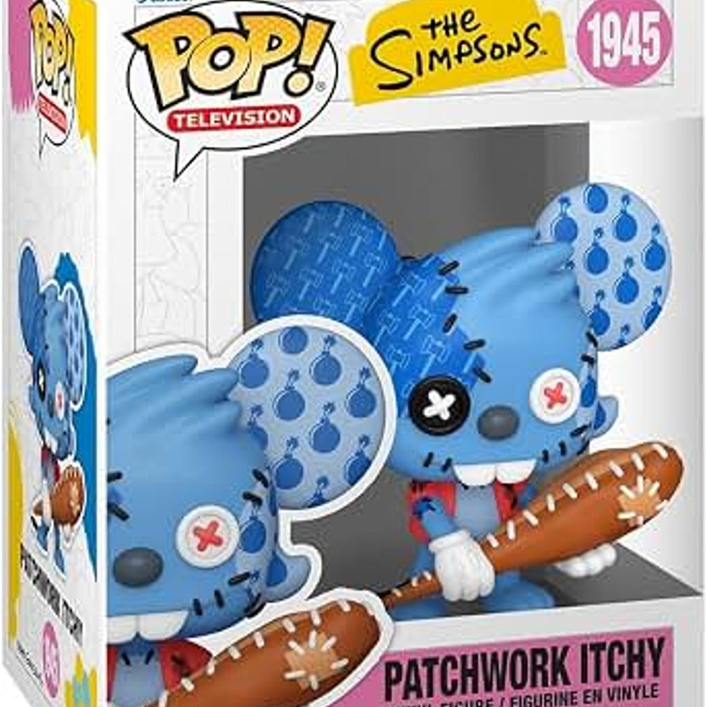 Stranger Things Mini Figures Collection Display The Simpsons Itchy Patchwork - #1945 - Funko POP!