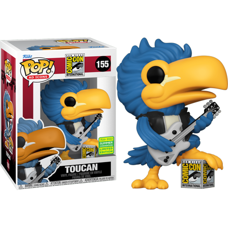 Toucan Rocker - #155 - Funko POP! Ad Icons Con 2022