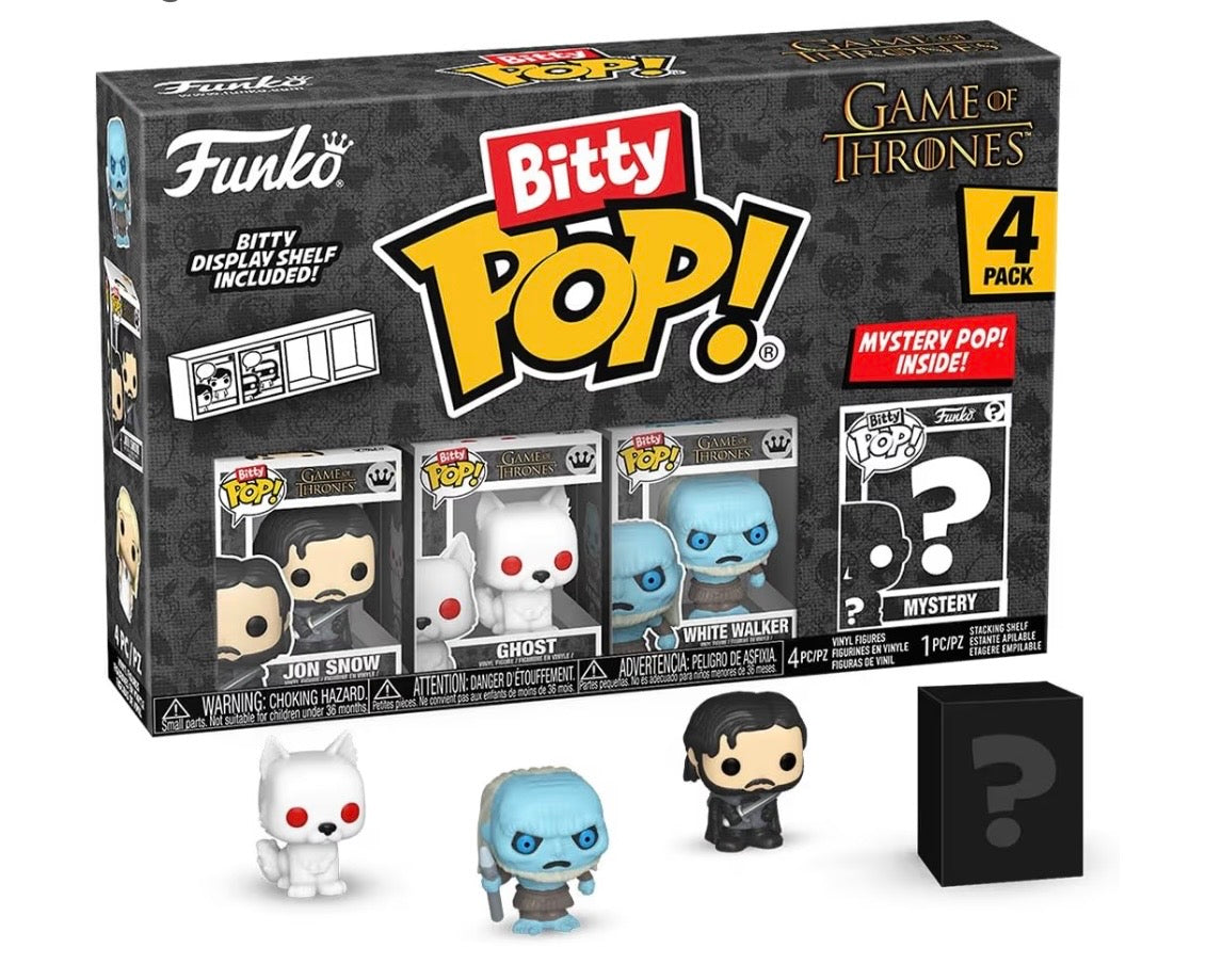 Game Of Thrones Jon Snow 4 Pack - Bitty Pop 4 Pk