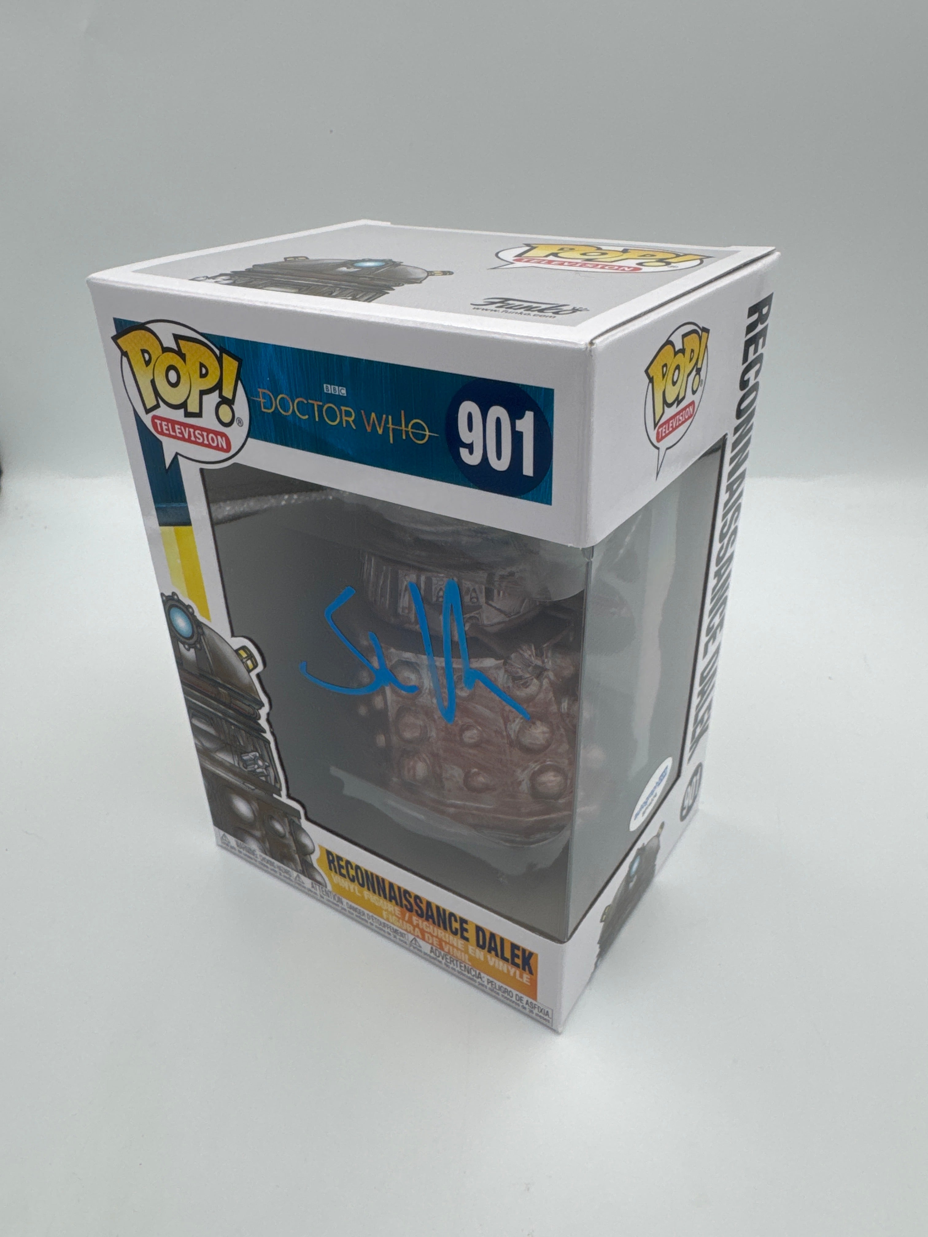 Reconnaissance Dalek  - #901 - Funko Pop! - Television - BBC Dr Who -Signed By Steven Moffat - Certified by Autographcoa