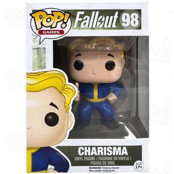 Fallout Charisma Vault Boy - #98 - Funko POP! hot topic limited