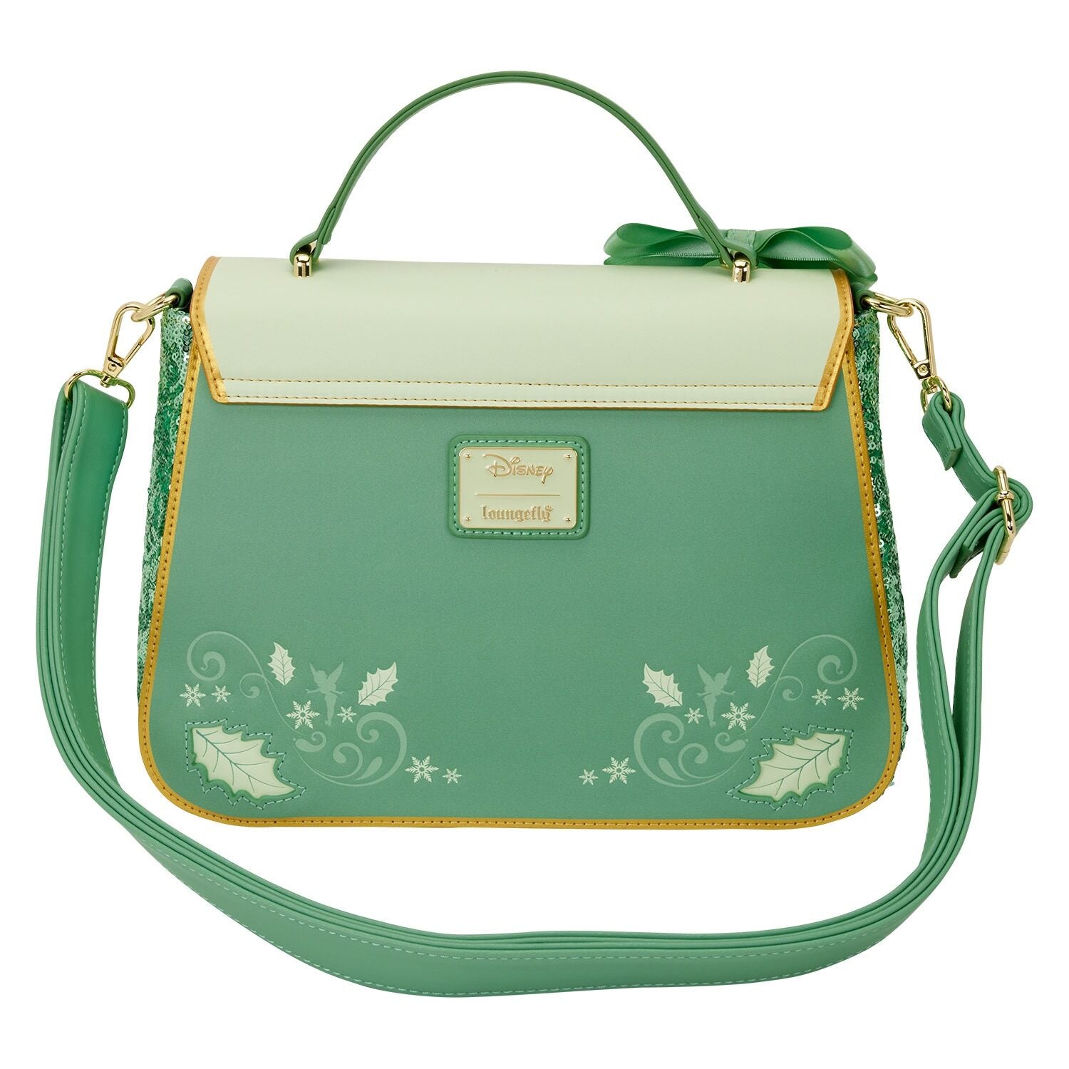 Tinker Bell Holiday Sequin Crossbody Bag with Charms – Loungefly - PRE ORDER - On Sale 17th October