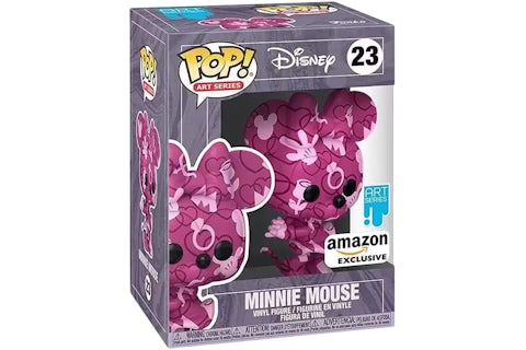 Pop Disney Minnie Mouse - #23 - Funko POP! [Art Series Valentine] Exclusive