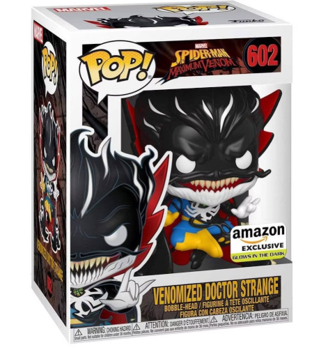 Venomized Doctor Strange- #602  - Funko Pop! - Marvel - Spiderman Maximum Venom - GITD- Amazon Exclusive