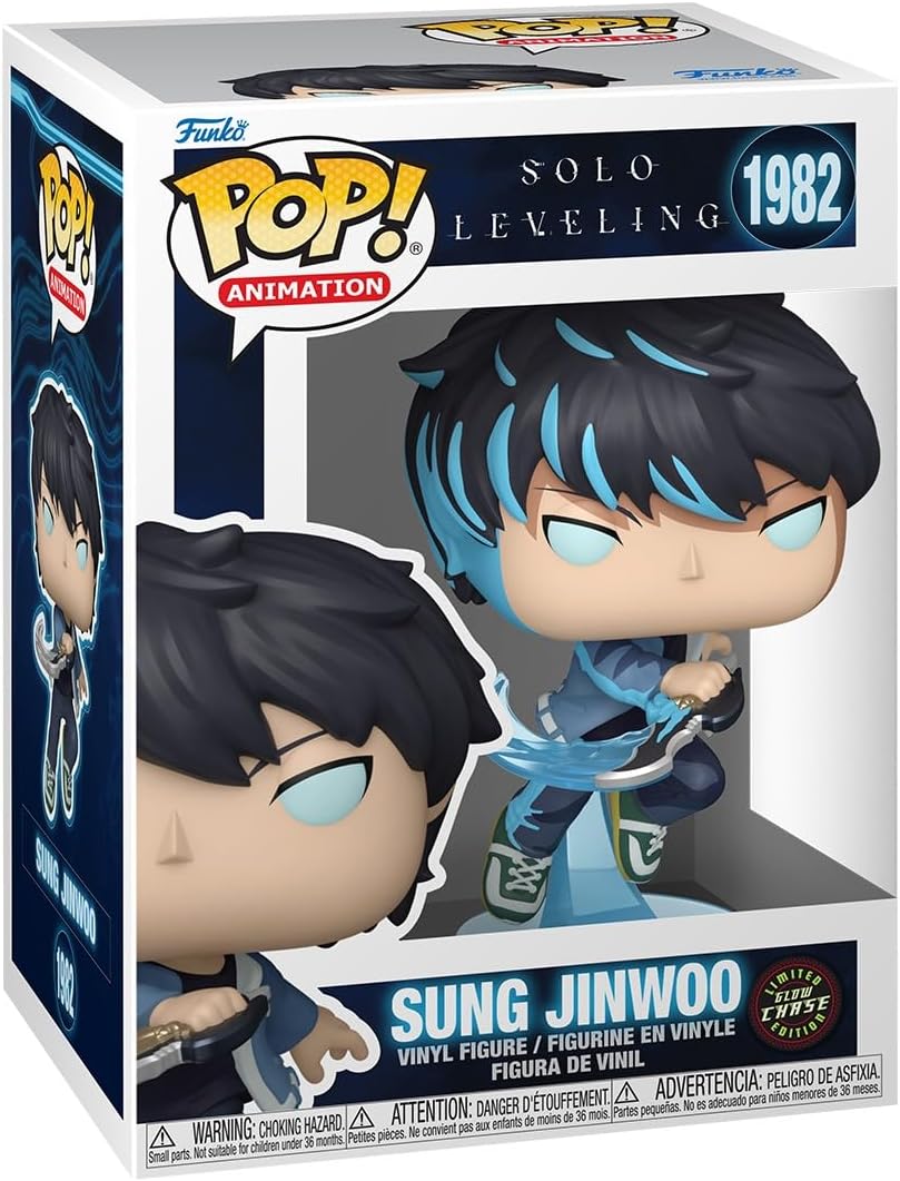 Sung Jinwoo - #1982 - Funko Pop! - Animation - Solo Leveling   limited Chase Edition