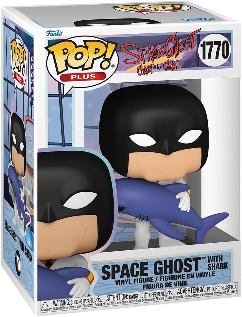 Space Ghost with Shark - #1770 - Funko Pop! - Plus - Space Ghost Coast to Coast