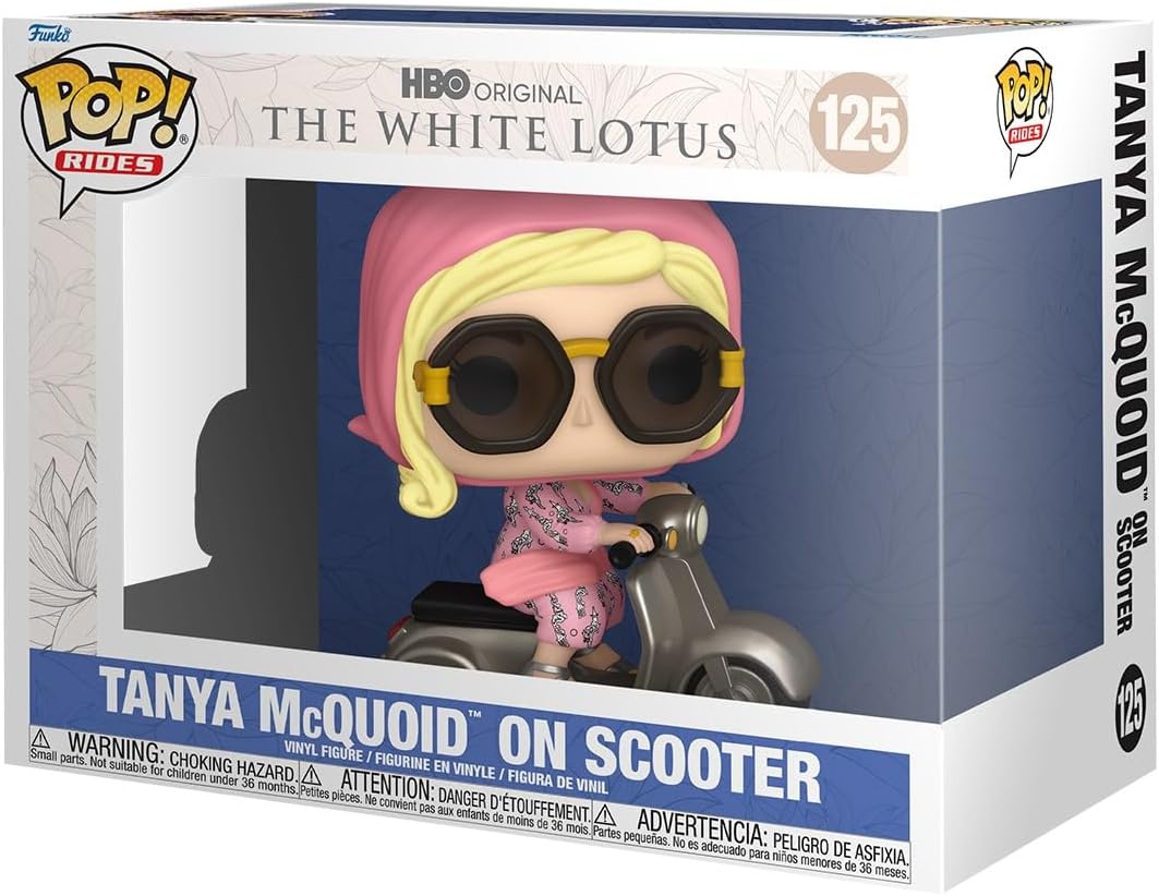 Tanya on Scooter- #125 - Funko Pop! - Pop Rides - The White Lotus