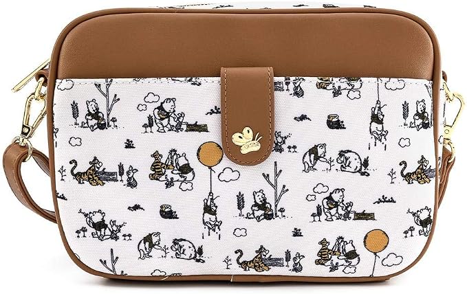 Disney Winnie The Pooh Line Drawing  Crossbody - Loungefly